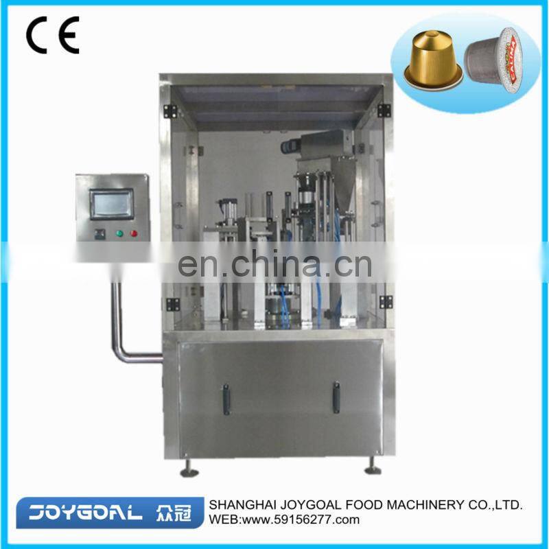 KF series coffee capsules filling and sealing machine good quality cheap price