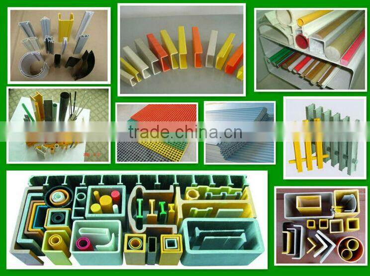 FRP round pipe/fiberglass pole/FRP flag pole/FRP indication rod in snow weather