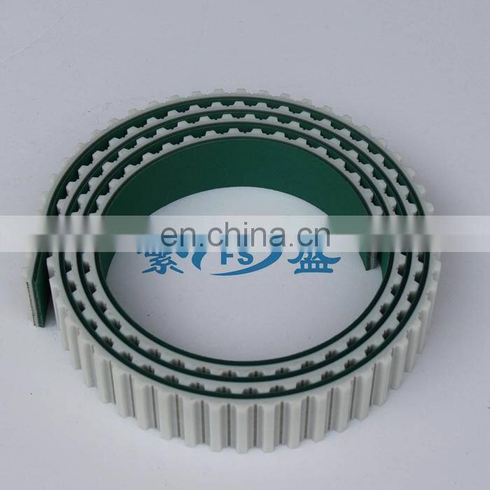 open ended steel cord  white pu timing belt