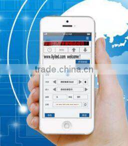 TF-S5UW single color tri-color 1280*16 640*32 rf wireless asynchronous wifi led controller