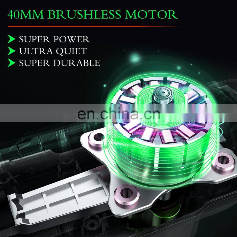 2020 Fancy Design Brushless Massager Low Sound Vibration Muscle Massage Gun with heating head