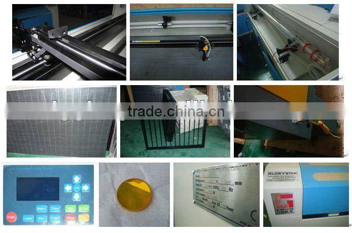 Double heads Fabric Laser cutting machine GLC-1610T Dongguan
