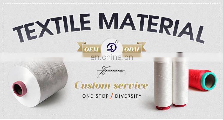 Wholesale Filament Filament Polyester Yarn Poy Dty Fdy Recycled Texture Yarn on dyeing plastic tube