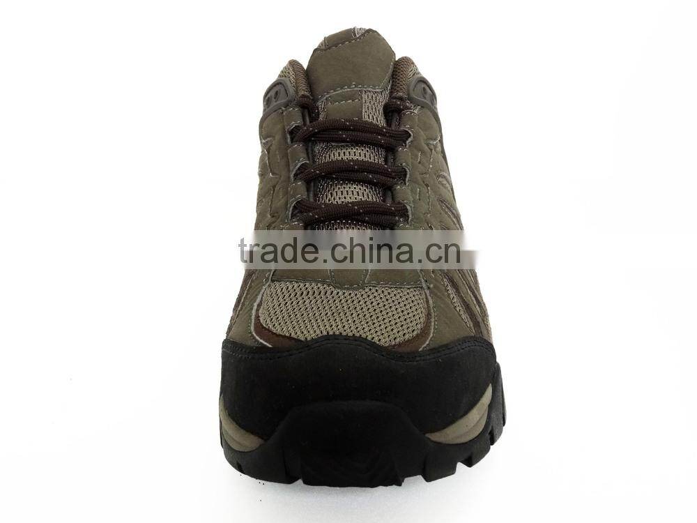 Durable low cut mens waterproof hiking shoes