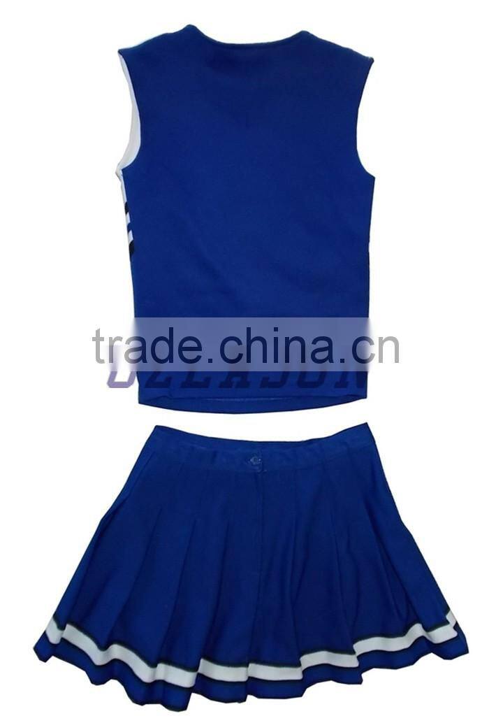 Sexy High school girls cheap cheerleading uniform sublimation cheerleading uniform kids