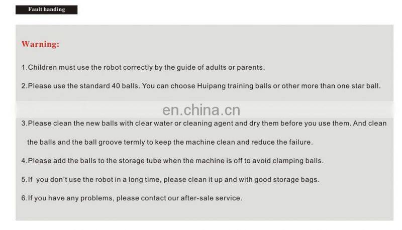 HP-07 Table Tennis Robots Ball Machine Ping Pong Automatic Ball Machine