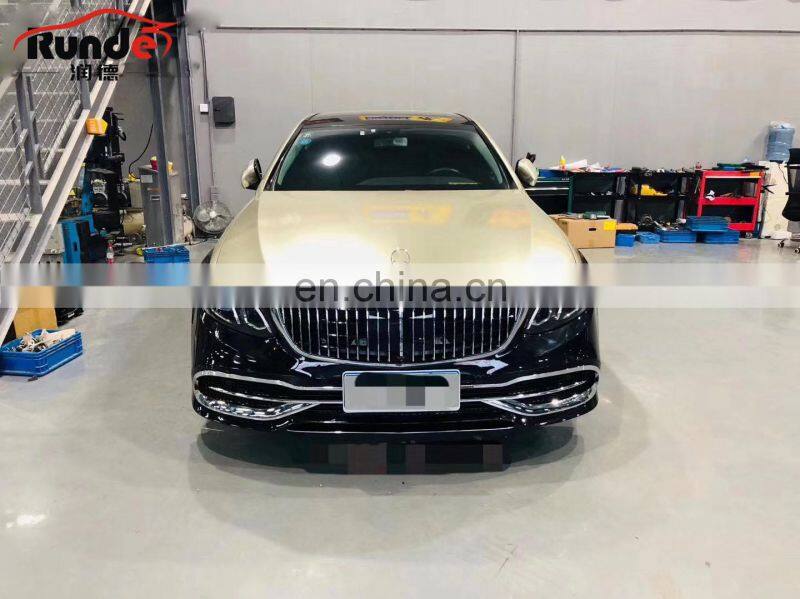 RUNDE W213 Fashionable MABAH Style Car Bumper Car Full Bodykits for 2016-2020 Mercedes BENZ W213