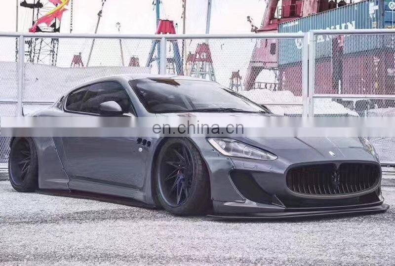 Runde Newest For Maserati GT GTS Modified LB wide body large Body Kit Front Bumper Front Lip Rear Lip Fender Wheel Eyebrow