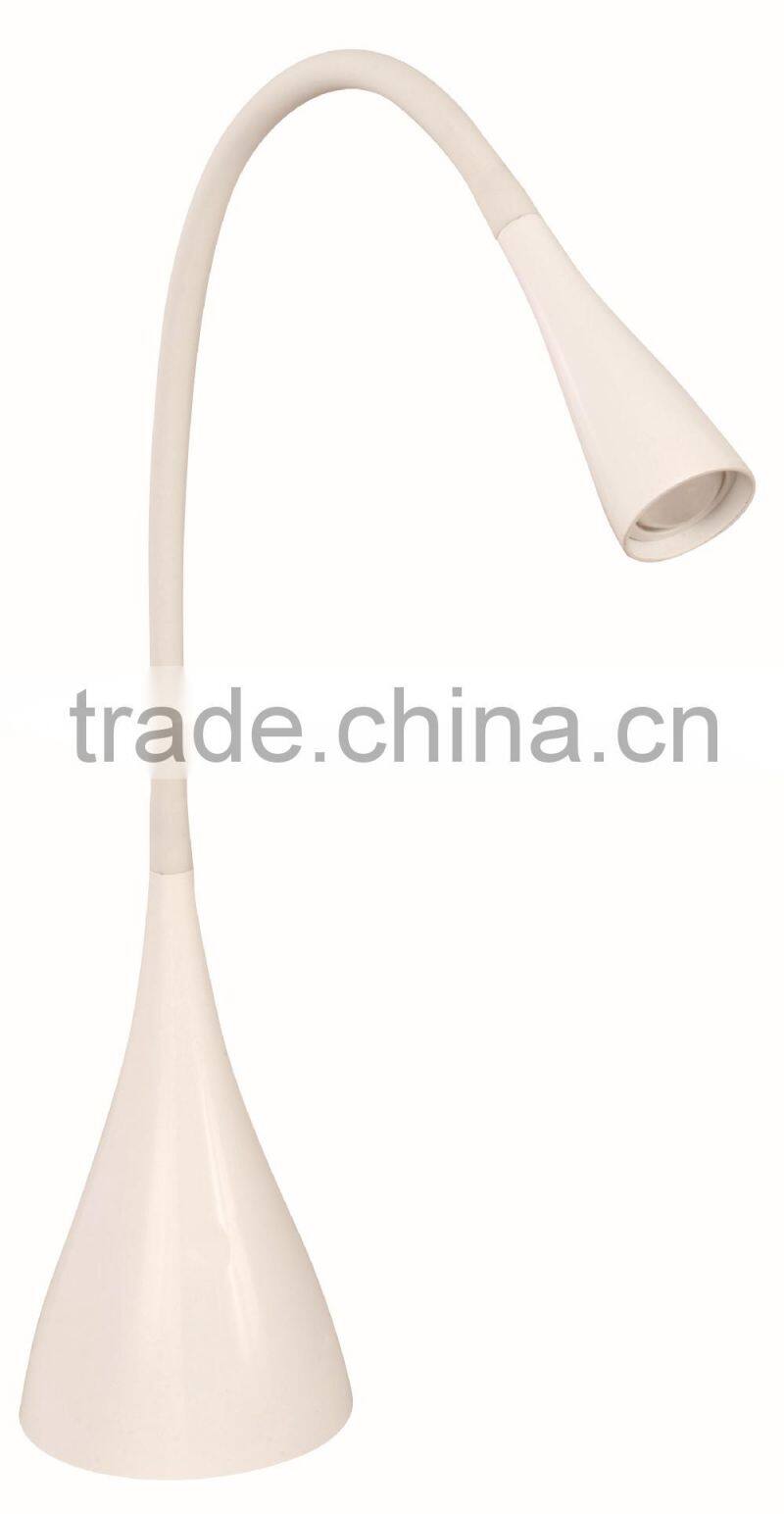 Touch Dimming LED DESK Lamp, metal base and shade, High Lumen