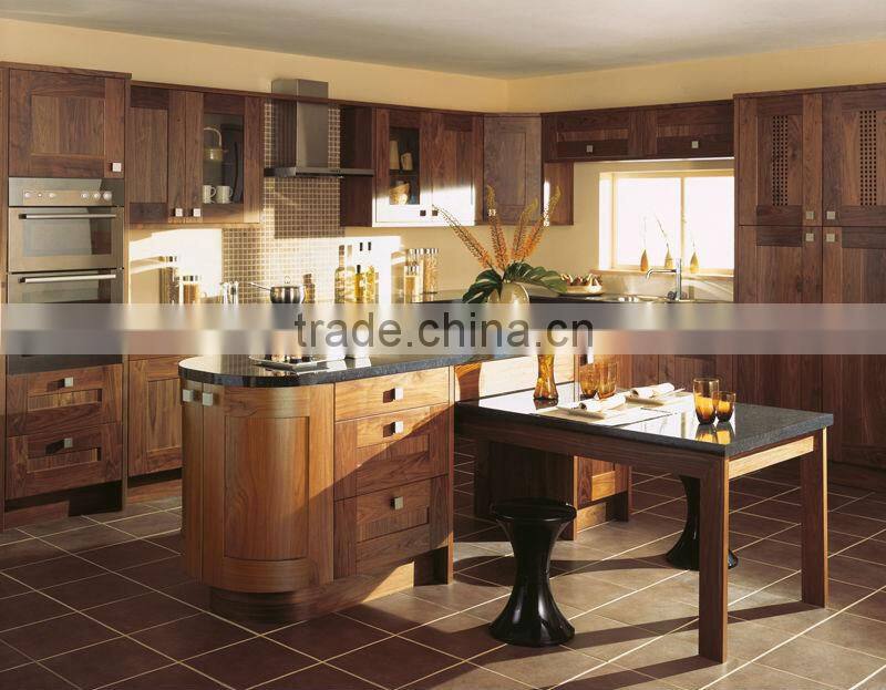 Candany American style traditional solid wood kitchen cabinet design, pictures of kitchen cabinet