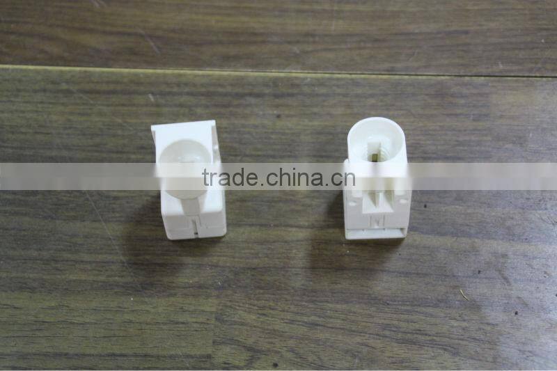 PP lamp-socket for refrigerator /customized plastic parts for lampholder