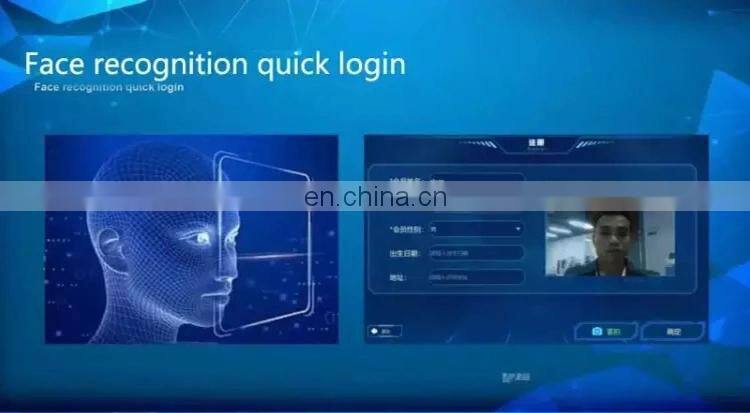 Intelligent Ice Blue Advanced Skin Analyzer RF Head With Mobile App Connection Facial Machine for skin management