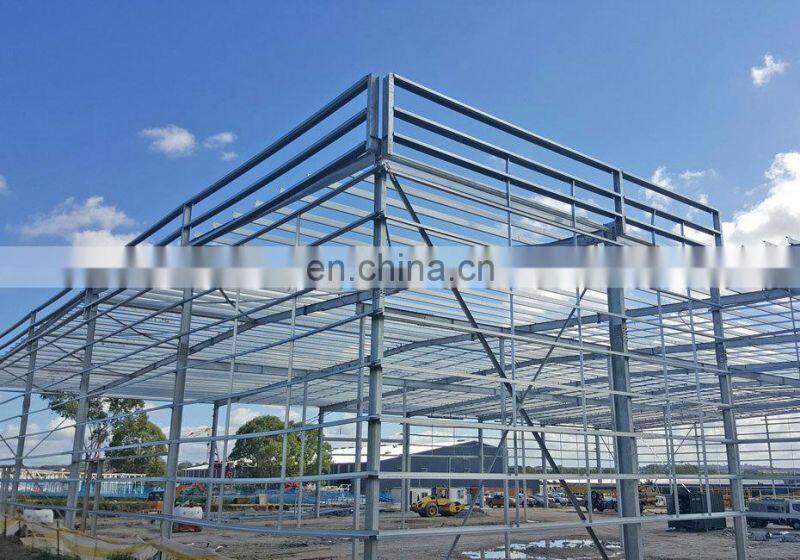 Low Cost of Warehouse Construction Steel Building Prefab Warehouse