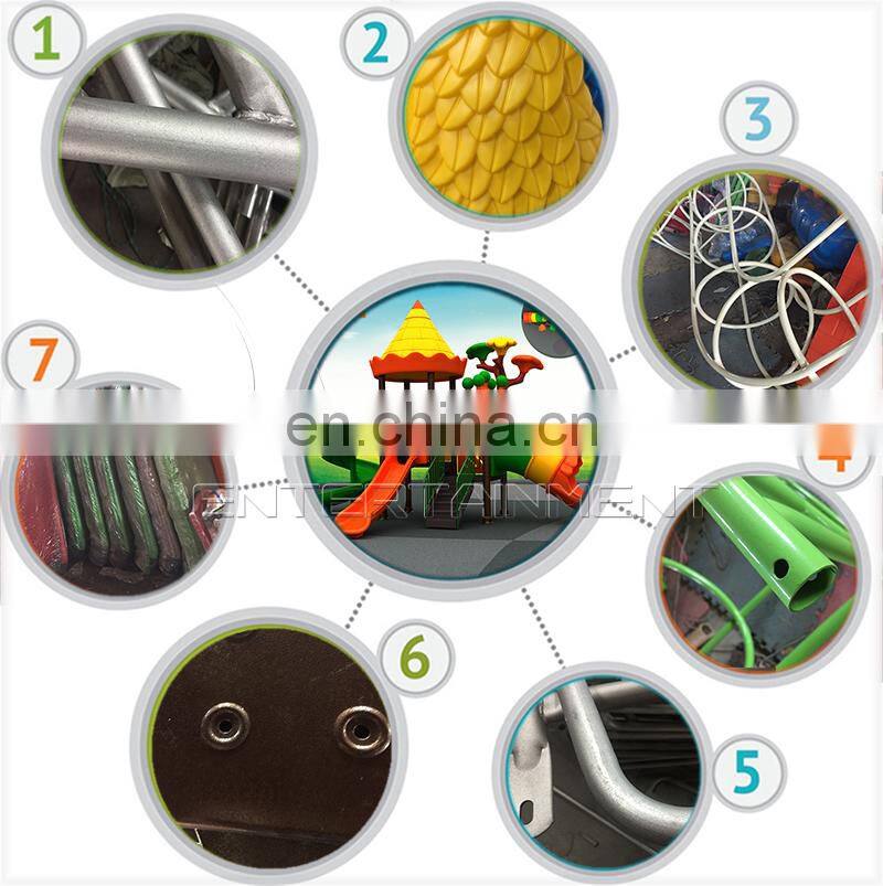 Outdoor children play games community play aresas item kiddy slides for sale