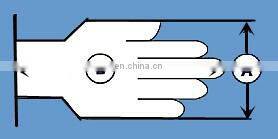 Oilfield Sandy Nitrile Cut Resistant TPR Anti Impact Mechanic Gloves Construction