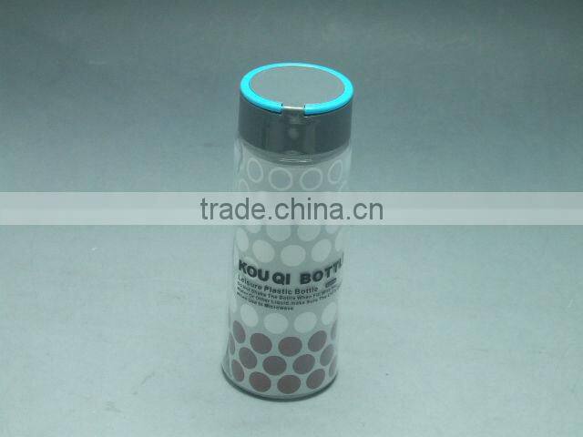 handle water bottle with screw top lid plastic