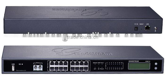 Grandstream IP PBX UCM 6116 16 fxo 2 fxs,usb,sd card slot