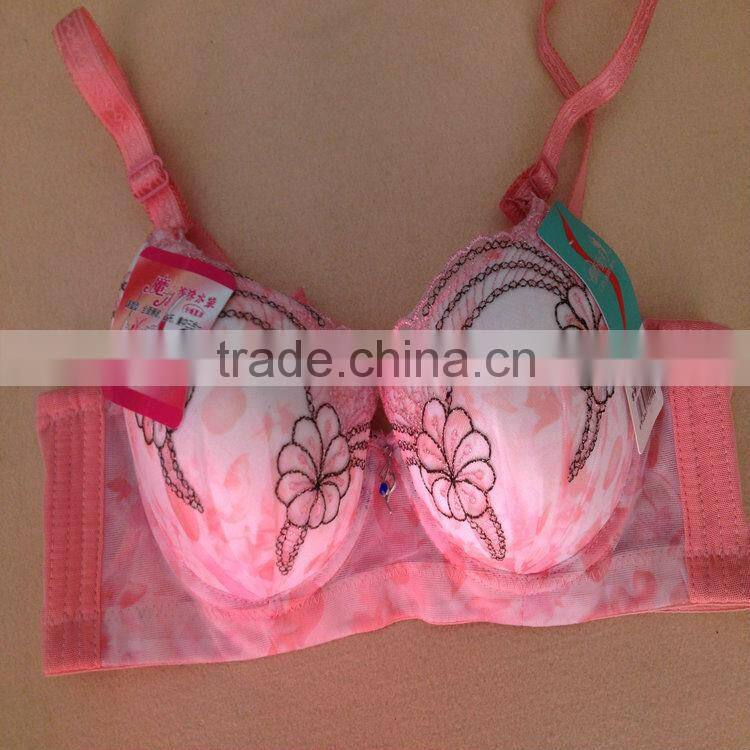 2.05USD 34-38 B Cup High Quality Mixing Styles Adjustable Fashional Ladies Sexy Push Up Bras (gdwx192)
