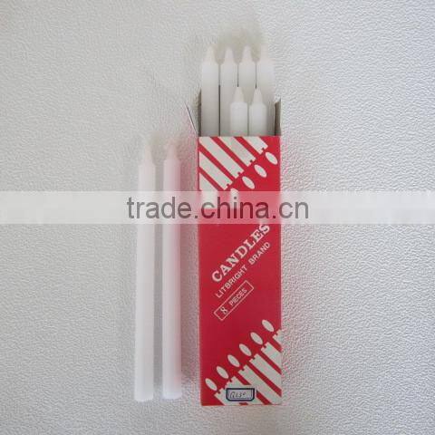 White Household Candle,Walmart Vendor, Candle Factory, 10 Years Production Experience