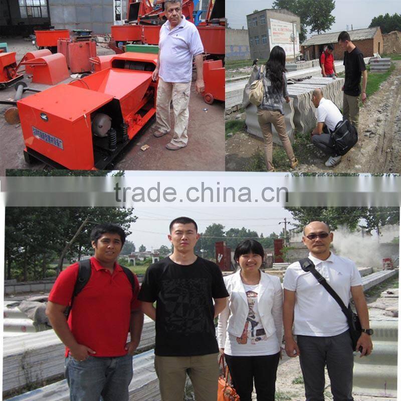 2015 Global machine market new Precast cement hollow core slab forming machine for industrial and civil construction