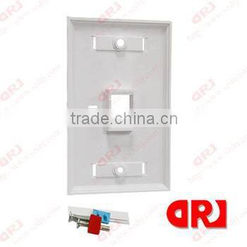 cat5e single port rj45 faceplate