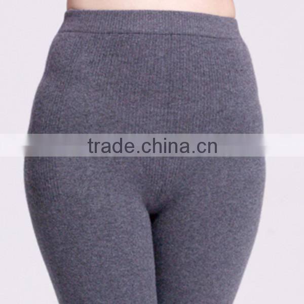 wear under skirt black Cashmere leggings for women