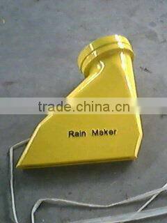 Duckbill side spray head