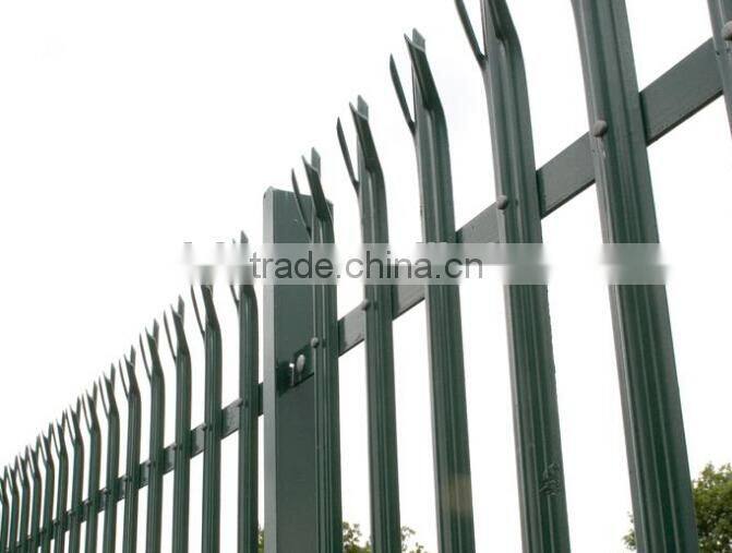 British Standard 1722 antique easy to install 4 metres at railway use Palisade Security Fencing