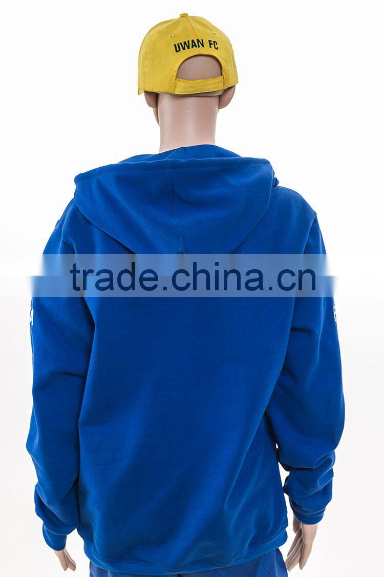 bulk order no brand name own logo sublimation women wear plain royal blue hoodie