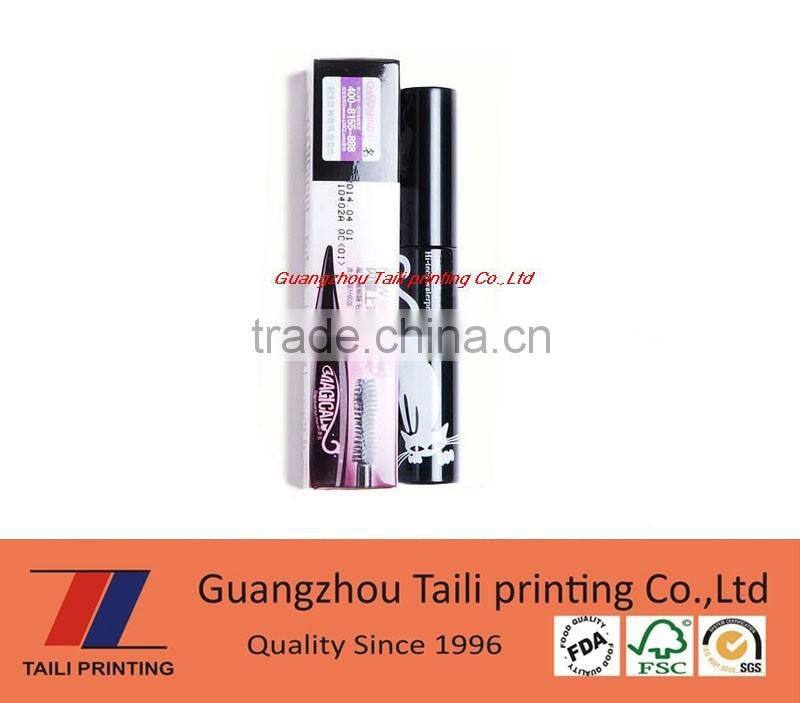 High quality paper cute cosmetic packaging printed logo