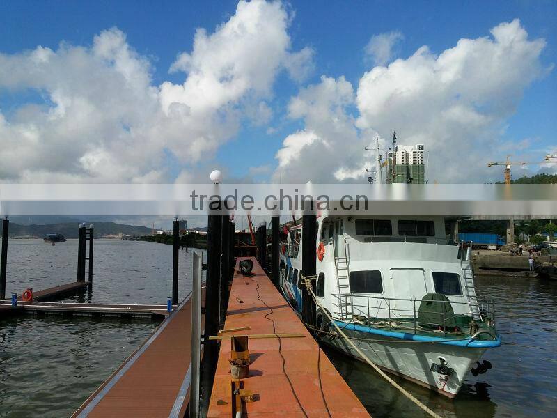 floating steel pontoon