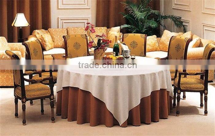 Modern design hotel table cloth
