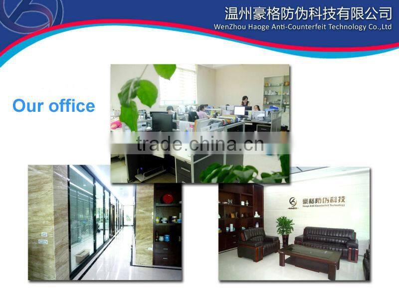 High quality Cup label Pass SGS test