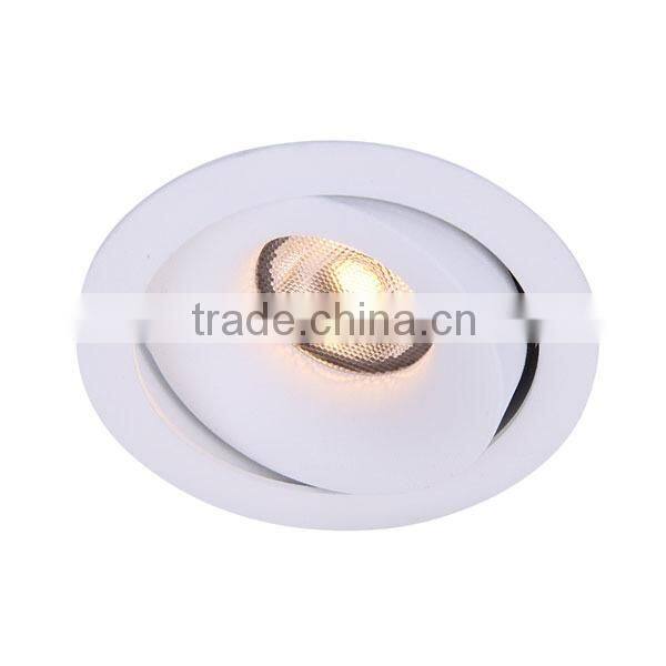 7W 2014 new design high quality cob 7W led downlight