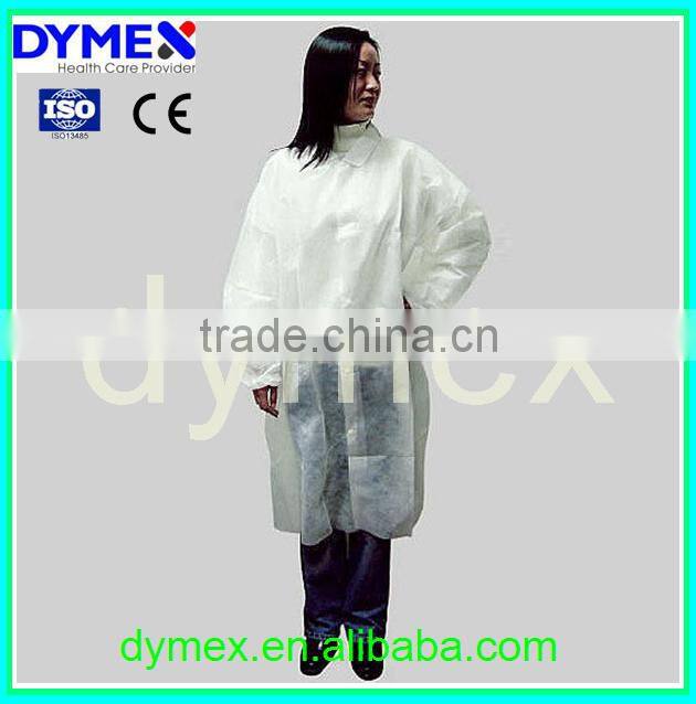 Disposable Nonwoven PP Lab Coat
