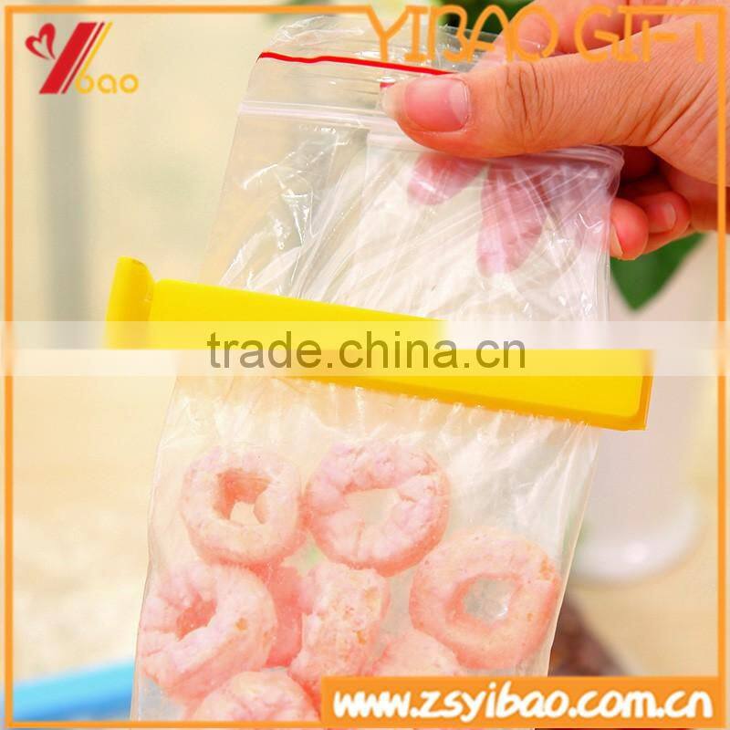 Wholesale Silicone food bag sealing clip, plastic Sealing clamp