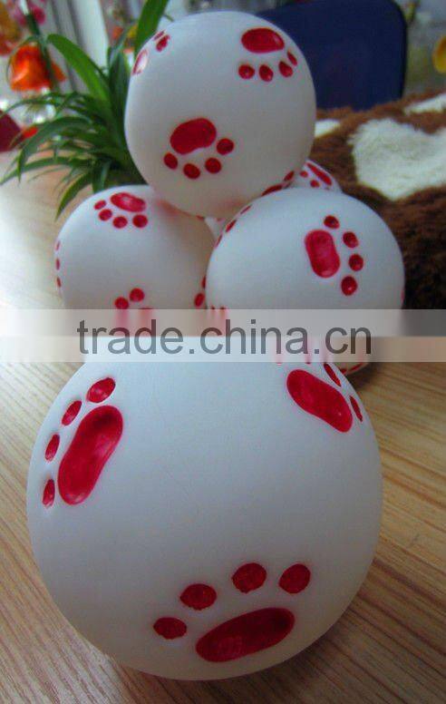 blind dogs accessories-3 shapes of vinyl sausage with rope