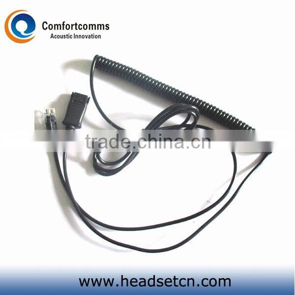 Binaural telecom headset with rj plug HSM-902NPQDRJ