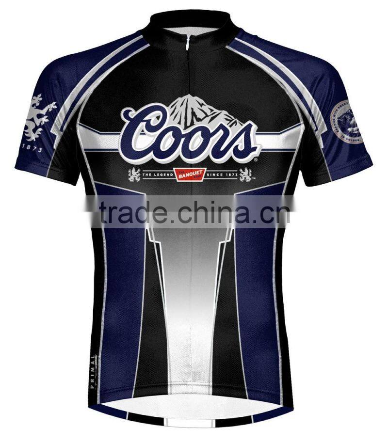 polyester cycling jersey,custom polyester cycling jersey,100% polyester material cycling jersey