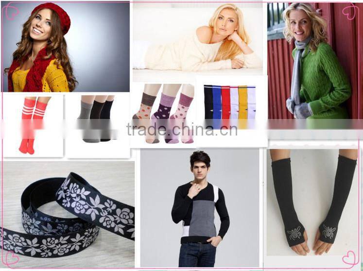 High twist nylon filament yarn for gloves