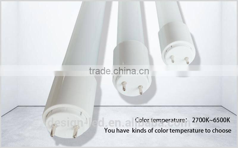 LED Tube Lights 12w tube T8 2015 high quality 12w led light t8 glass tube 4ft