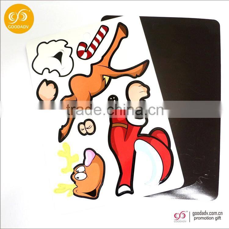factory custom 27*19 cm magnetic puzzle dress up games