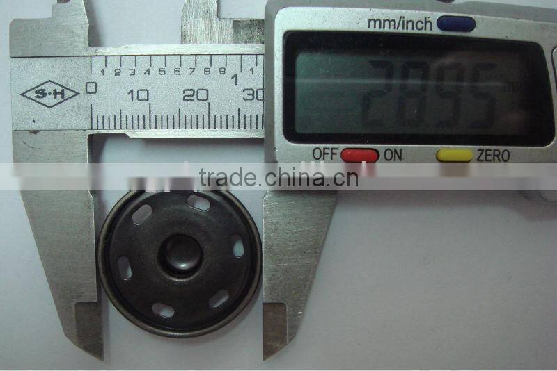 29mm big round metal sew hand sos panic button