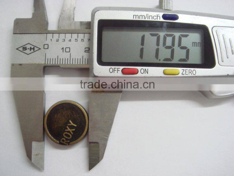 18mm customer logo snap access control exit button