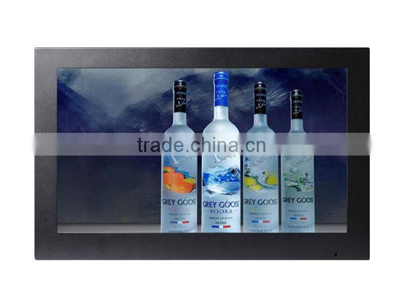 19" lcd multi touch screen digital video monitor