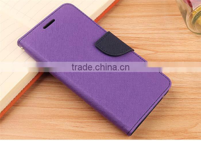 Mix Color Luxury Flip Wallet Leather Case For Samsung Note 5 Cell Phone