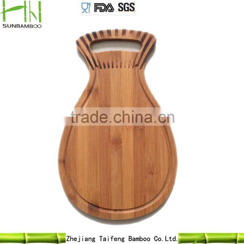 Factory price eco-friendly laminated bamboo cutting board in healthy life,pizza glass board