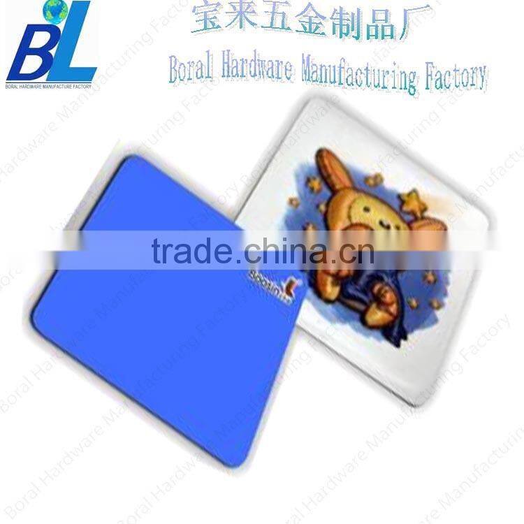 Promotional printed santa fridge magnet