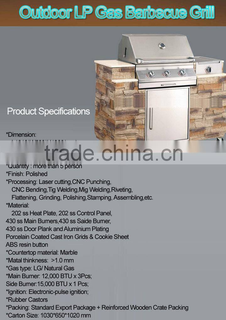 Custom Garden Terracotta bbq grill