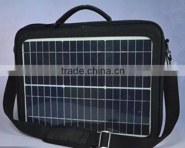 Waterproof High Efficient 15w Convenient Solar Charger Backpack For 15" laptop Mobile Phone Iphone Digital Camera MP3 MP4 GPS